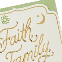Faith, Family, Love Eid Card for only USD 5.59 | Hallmark