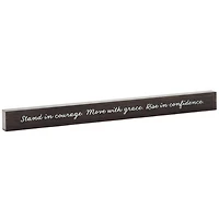 Stand In Courage Wood Quote Sign, 23.5x2 for only USD 14.99 | Hallmark