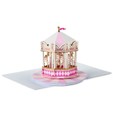 Carousel Ride Musical 3D Pop-Up Birthday Card With Motion for only USD 14.99 | Hallmark