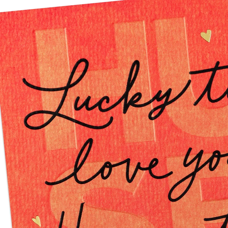 So Lucky to Love You Birthday Card for Husband for only USD 5.59 | Hallmark