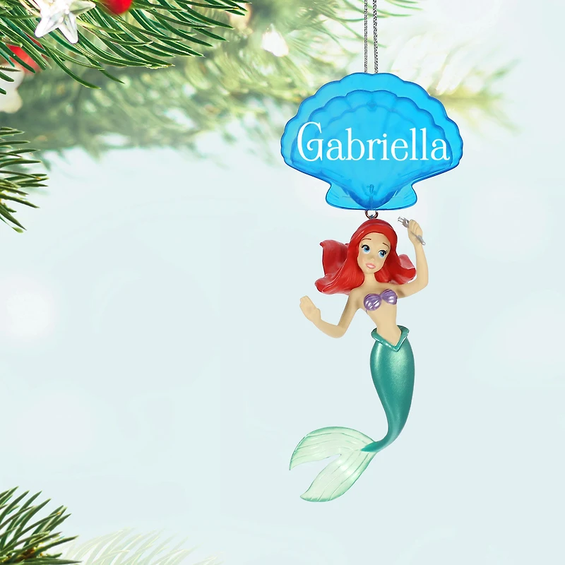 Disney The Little Mermaid Ariel Personalized Ornament, Custom Text for only USD 30.99 | Hallmark