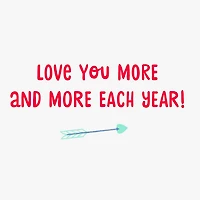 Love You More Each Year Valentine's Day Card for Great-Grandson for only USD 3.99 | Hallmark