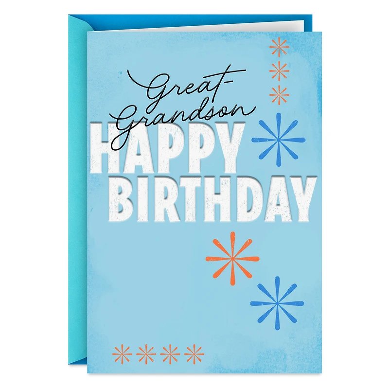 Proud of the Man You Are Birthday Card for Great-Grandson for only USD 3.99 | Hallmark