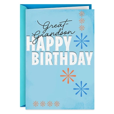 Proud of the Man You Are Birthday Card for Great-Grandson for only USD 3.99 | Hallmark