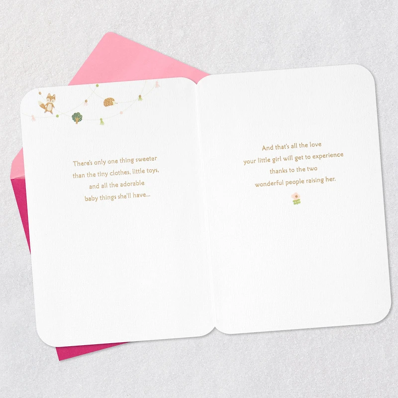 Sweetness and Love New Baby Girl Card for only USD 5.99 | Hallmark