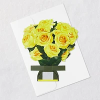 Build-a-Bouquet Yellow Roses Pop-Up Paper Flowers for only USD 9.99 | Hallmark