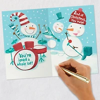 You're Totally Cool Rockin' Snowman Christmas Card for Grandson for only USD 3.59 | Hallmark