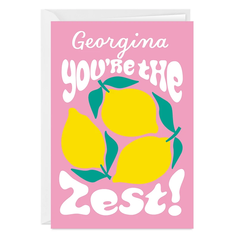 You're the Zest Lemons Custom Friendship Card for only USD 4.99 | Hallmark