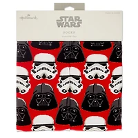 Star Wars™ Darth Vader™ and Stormtrooper™ Helmet Novelty Crew Socks for only USD 14.99 | Hallmark