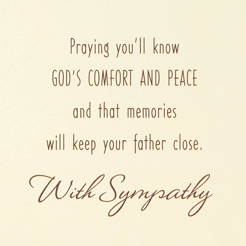 So Many Memories Shared Sympathy Card for Loss of Father for only USD 5.99 | Hallmark