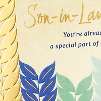 You're a Special Part of Our Family Wedding Card for Son-in-Law for only USD 3.99 | Hallmark