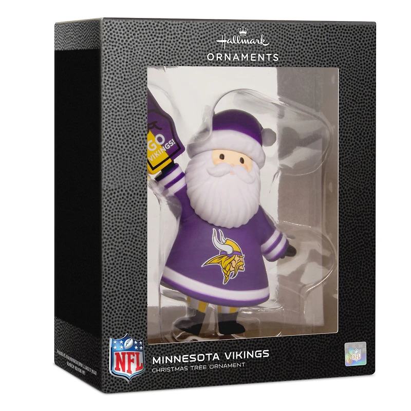 NFL Minnesota Vikings Santa Fan Hallmark Ornament for only USD 12.99 | Hallmark