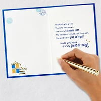 Loved Just Like a Son Birthday Card for Son-in-Law for only USD 5.99 | Hallmark