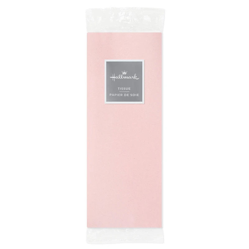 Solid Light Pink Tissue Paper, 8 sheets for only USD 1.99 | Hallmark