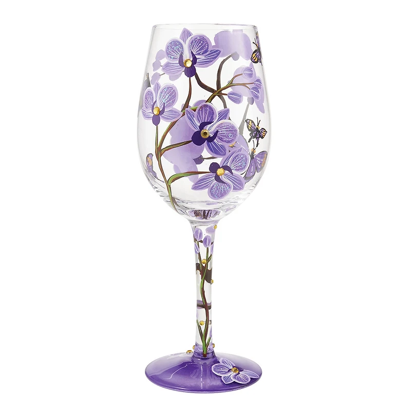 Lolita Butterfly Jubilee Handpainted Wine Glass, 15 oz. for only USD 34.99 | Hallmark