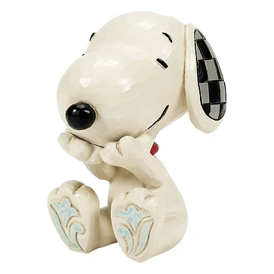 Jim Shore Peanuts Laughing Snoopy Mini Figurine, 2.7" for only USD 29.99 | Hallmark