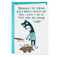 World's Greatest Dad Mug Funny Birthday Card for only USD 3.99 | Hallmark