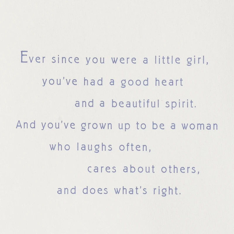 You Deserve Every Beautiful Thing Birthday Card for Daughter for only USD 7.99 | Hallmark