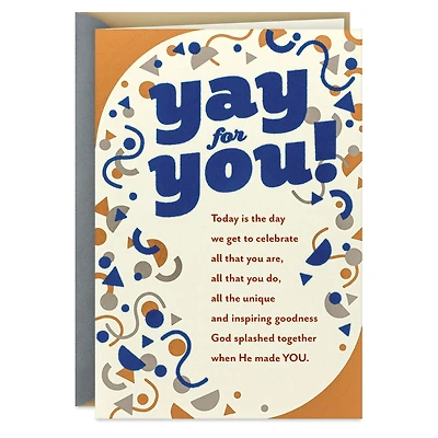 A Birthday Blessed With Happiness Religious Birthday Card for only USD 5.59 | Hallmark