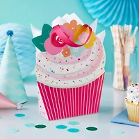 6.5" Cupcake With Flowers Small Gift Bag for only USD 4.99 | Hallmark