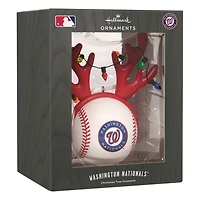 MLB Washington Nationals™ Reindeer Baseball Hallmark Ornament for only USD 12.99 | Hallmark
