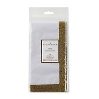 White Tissue Paper With Gold Glitter Edges, 4 Sheets for only USD 3.99 | Hallmark