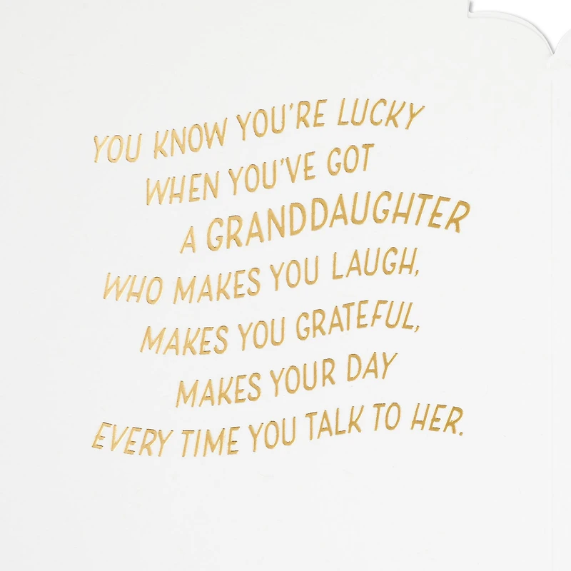 Lucky to Love You Birthday Card for Granddaughter for only USD 4.99 | Hallmark