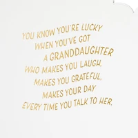 Lucky to Love You Birthday Card for Granddaughter for only USD 4.99 | Hallmark