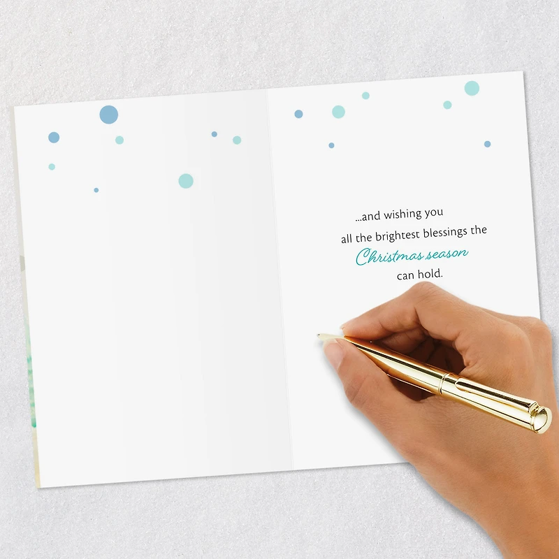 Wishing You the Brightest Blessings Christmas Card for only USD 2.50 | Hallmark