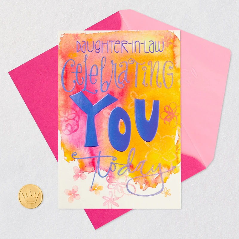 Loving Wife, Caring Mother Birthday Card for Daughter-in-Law for only USD 4.99 | Hallmark
