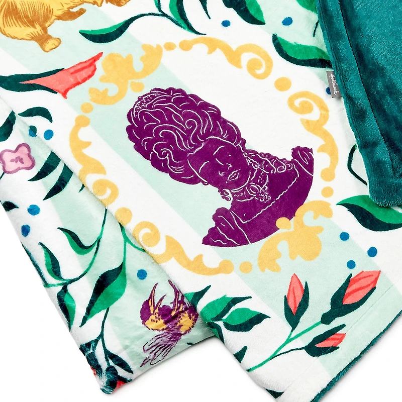 Bridgerton Ton Silhouettes on Floral Blanket, 50x60 for only USD 39.99 | Hallmark