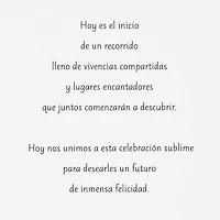 Shared Experiences and Unforgettable Places Spanish-Language Wedding Card for Couple for only USD 4.99 | Hallmark