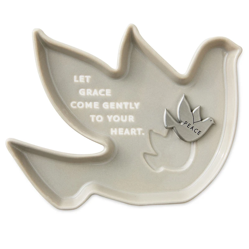 Dove-Shaped Trinket Dish With Token for only USD 28.99 | Hallmark