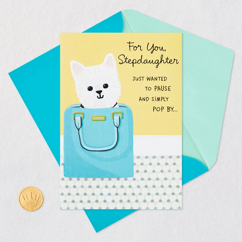Dog in Purse Birthday Card for Stepdaughter for only USD 2.99 | Hallmark