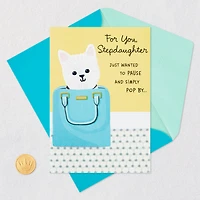 Dog in Purse Birthday Card for Stepdaughter for only USD 2.99 | Hallmark