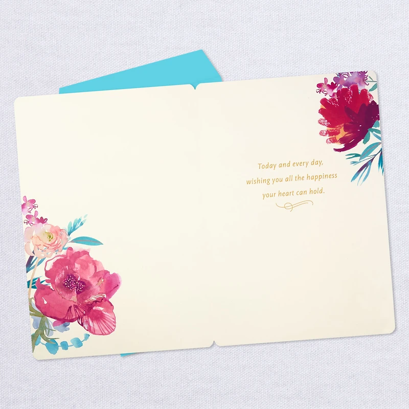 16" Purple Flowers Jumbo Birthday Card for only USD 9.99 | Hallmark