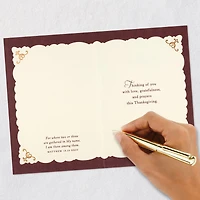 Love, Gratefulness and Prayers Religious Thanksgiving Card for only USD 5.99 | Hallmark