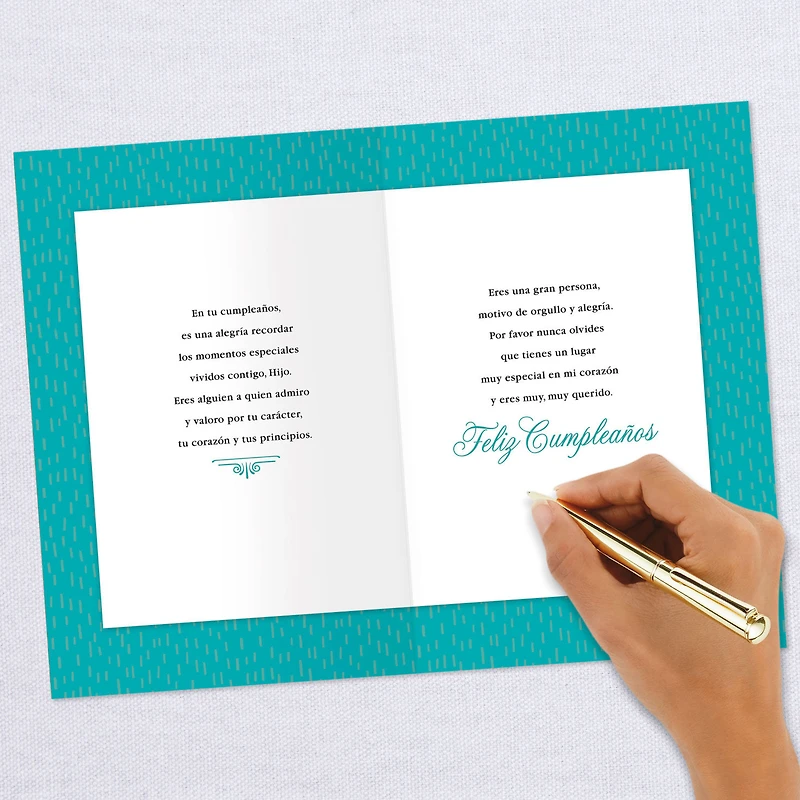 A Special Place in My Heart Spanish-Language Birthday Card for Son for only USD 3.59 | Hallmark