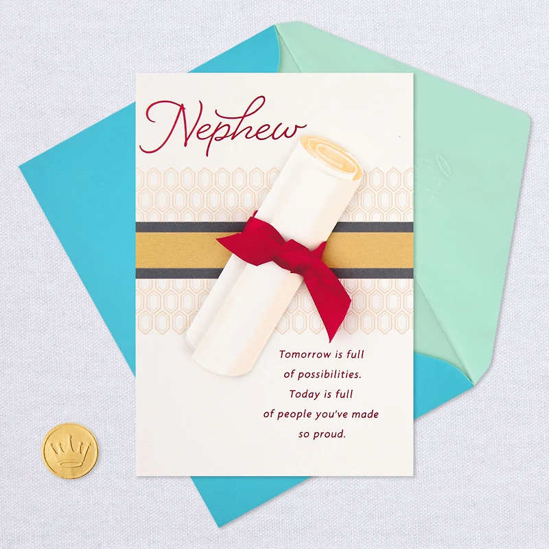 Celebrating Your Important Milestone Graduation Card for Nephew for only USD 5.59 | Hallmark