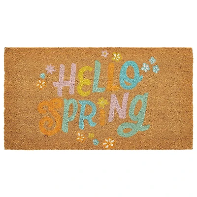 Hello Spring Outdoor Coir Doormat, 18x30 for only USD 19.99 | Hallmark