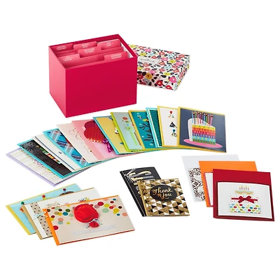 All Occasion Card Assortment in Decorative Box, Set of 20 for only USD 24.99 | Hallmark