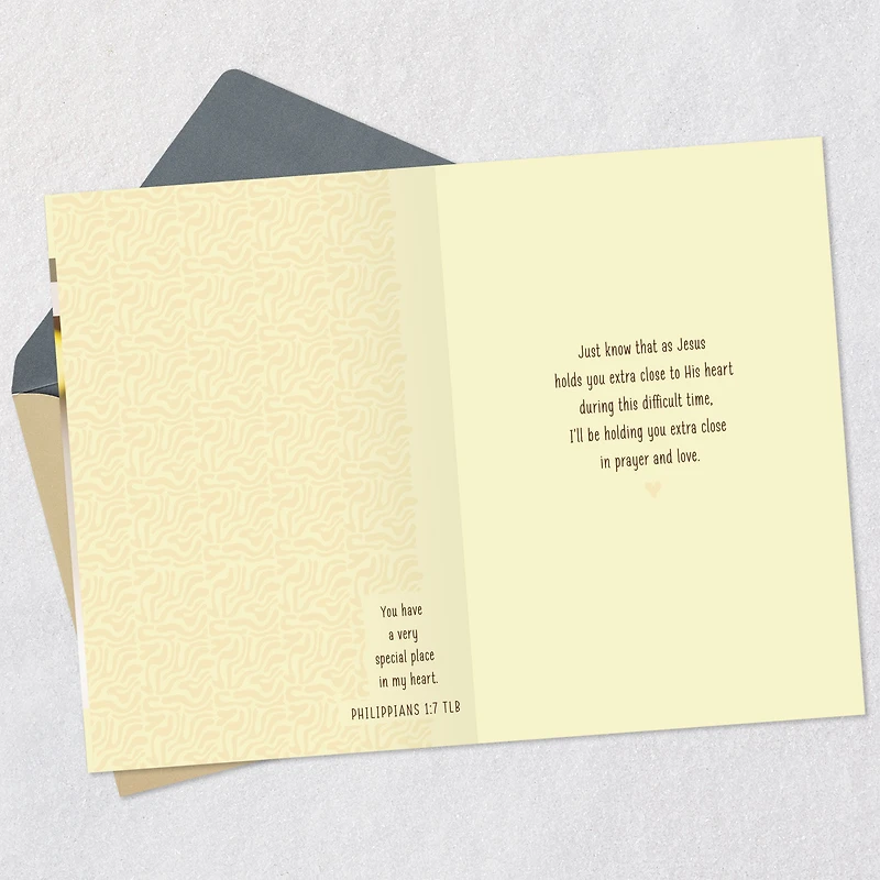 Caring Thoughts and Loving Prayers Religious Sympathy Card for only USD 3.59 | Hallmark