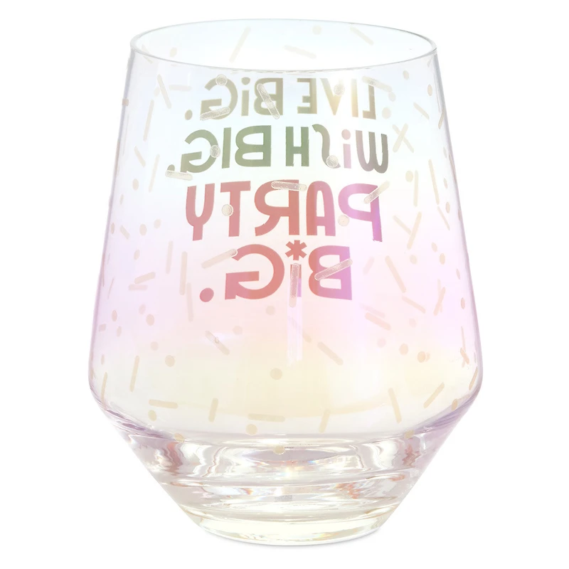 Live Big Jumbo Stemless Wine Glass, 43 oz. for only USD 28.99 | Hallmark