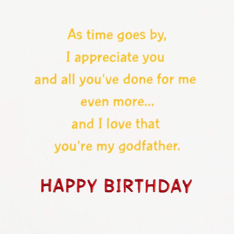 Love and Gratitude Birthday Card for Godfather for only USD 5.99 | Hallmark