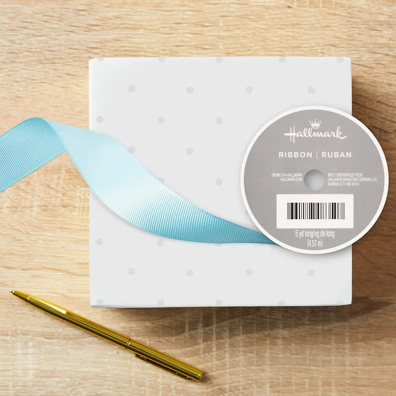 1" Sage Green Grosgrain Ribbon, 18' for only USD 4.99 | Hallmark
