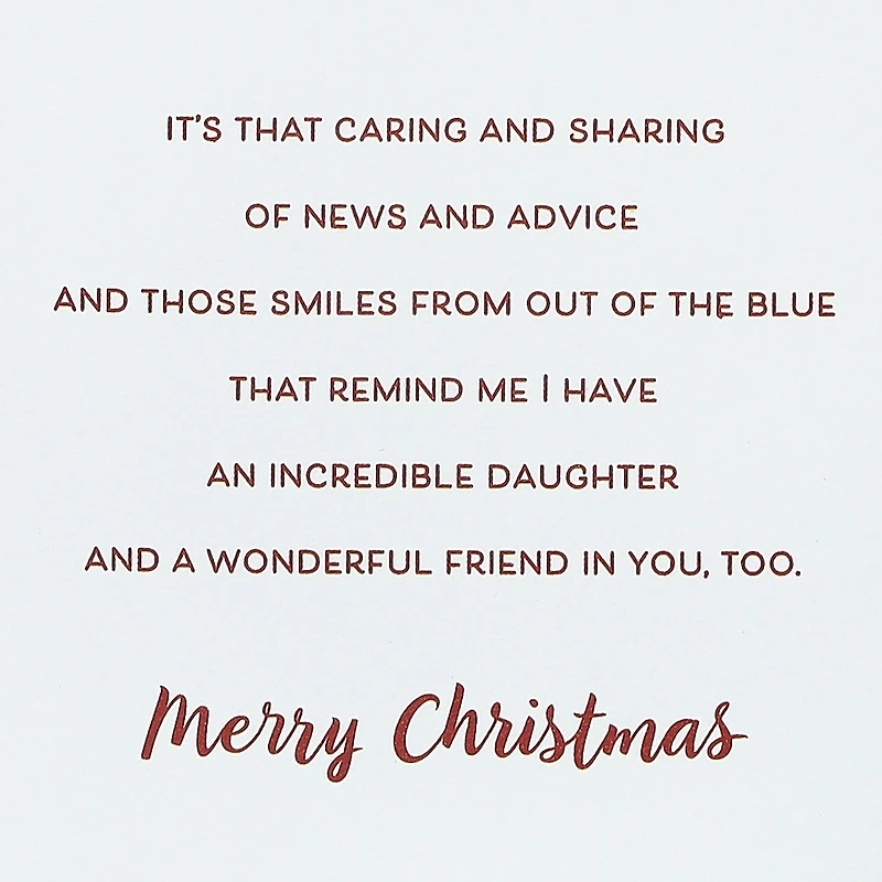 I Love How Close We Are Christmas Card for Daughter for only USD 5.99 | Hallmark