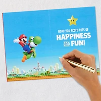 Nintendo Super Mario™ Game On! Lenticular Birthday Card for Kids for only USD 6.99 | Hallmark