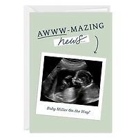 Aw-Mazing News Custom Congratulations Card for only USD 4.99 | Hallmark