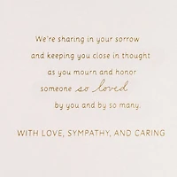 Holding You in Our Hearts Sympathy Card From Us for only USD 5.99 | Hallmark