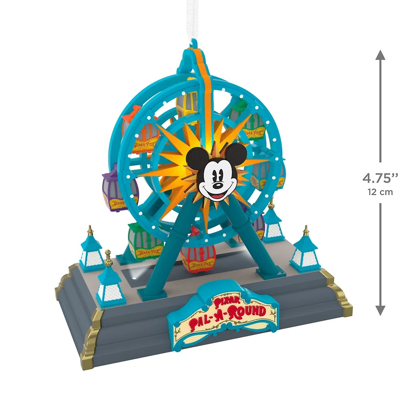 Disney California Adventure Park 25th Anniversary Pixar Pal-A-Round Ornament With Light for only USD 39.99 | Hallmark